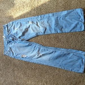 Men's Guess Bootcut Jeans Size 32x32 Desmond Relaxed Fit Lightwash